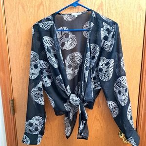 Decorative Jacket type blouse